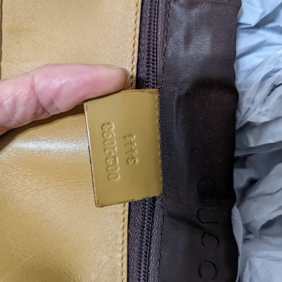 GUCCI GG Monogram Large Eclipse Tote Shoulder Bag Canvas Leather Purse B… - Picture 4 of 7